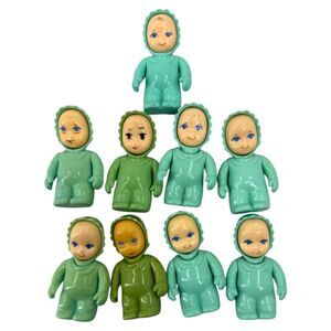 Little Tikes Family Figure Infant Baby Green Outfit SOLD INDIVIDUALLY